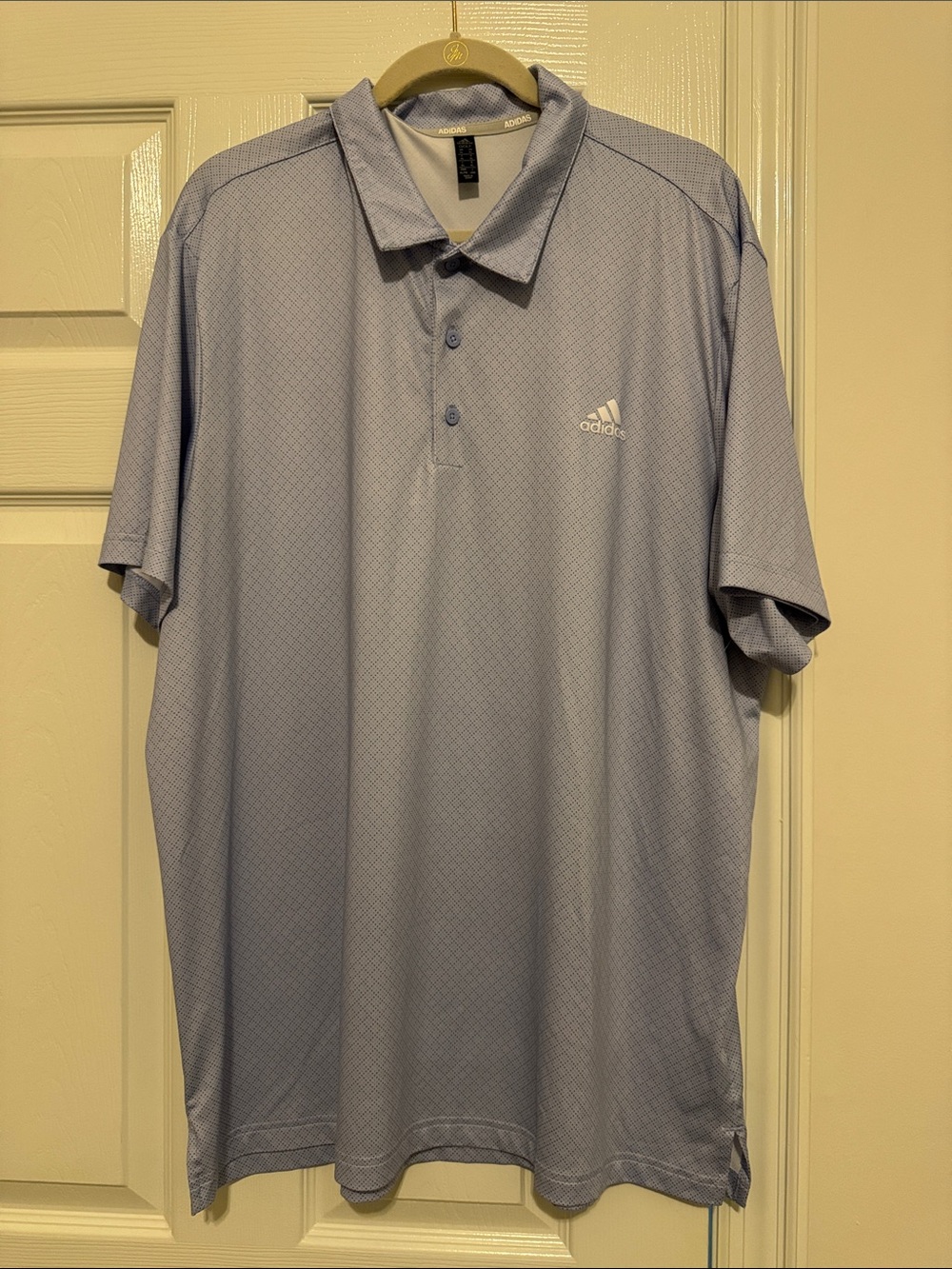 adidas Light Blue Men’s Golf Polo